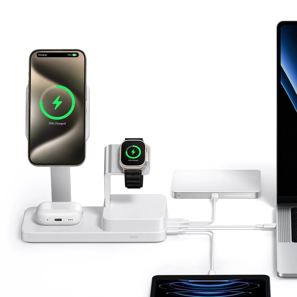 100W 6-in-1 Charging Station with MagSafe + CryoBoost - EU Plug