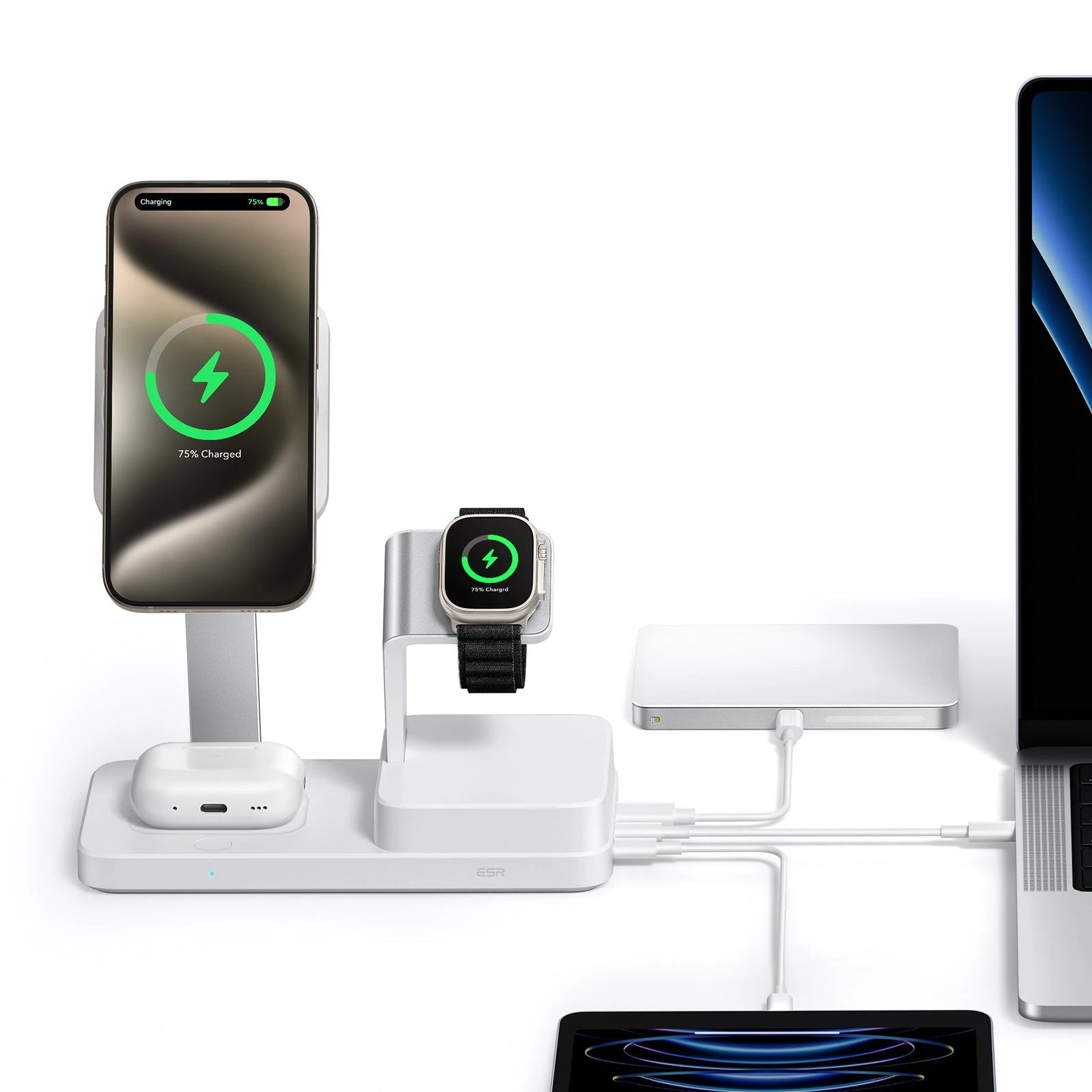 100W 6-in-1 Charging Station with MagSafe + CryoBoost - EU Plug